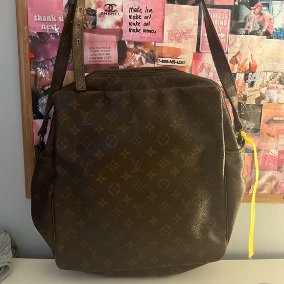 AUTHENTIC Louis Vuitton LV Shoulder Bag M40264 Marceau Brown Monogram Bag - Picture 12 of 12